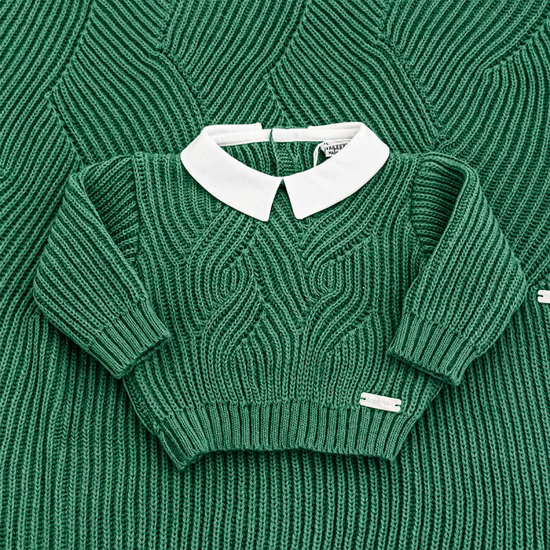 Corredino Bimbo Prima Nascita Invernale Maglia e Copertina – Verde