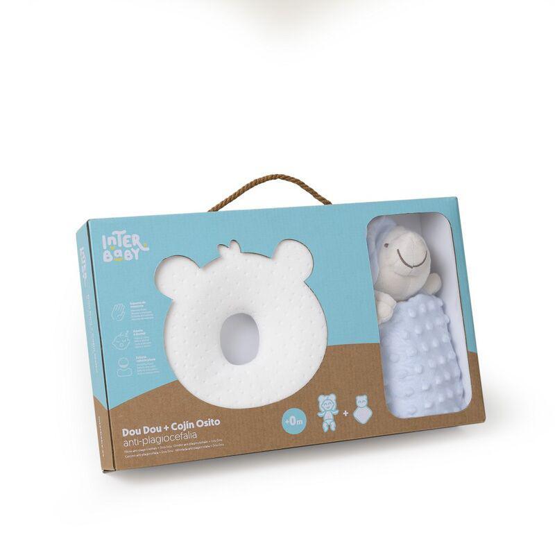 CUSCINO ANTIPLAGIOCEFALIA DOU DOU E GRIGIO - Baby Shop Store