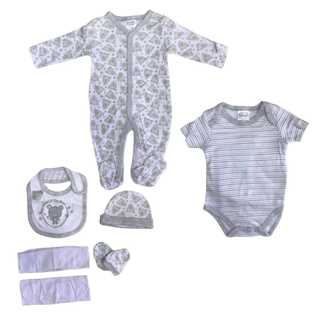 Set 7 pezzi neutro grigio - Baby Shop Store