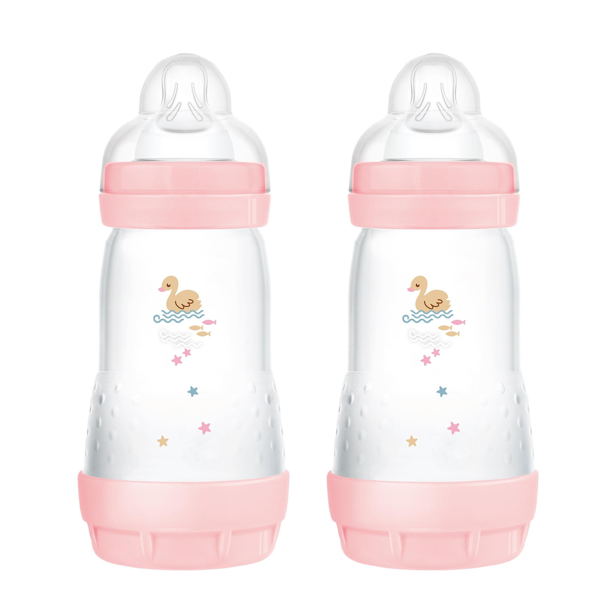 Set biberon mam 2pz 260ml 2+ rosa