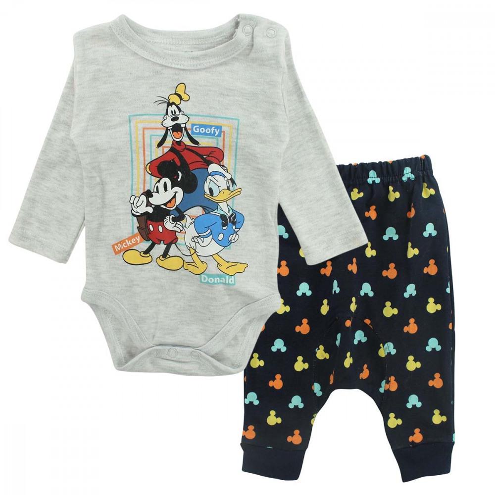 set Disney 2 pezzi bimbo cotone