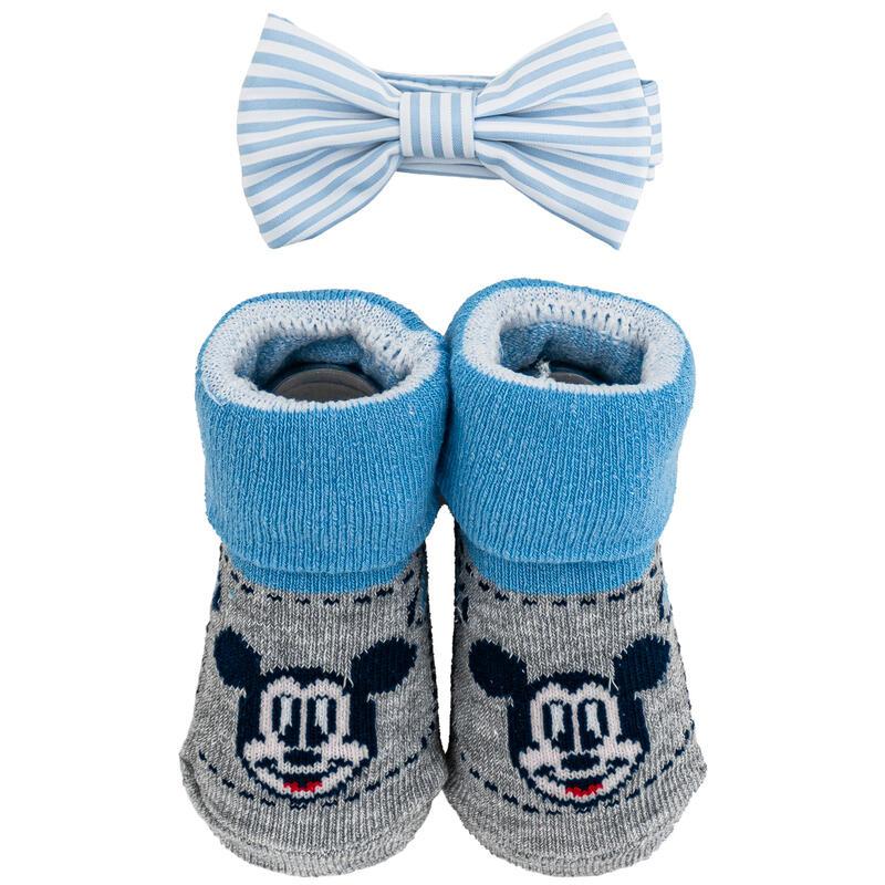 Set calzini + papillon mickey mouse