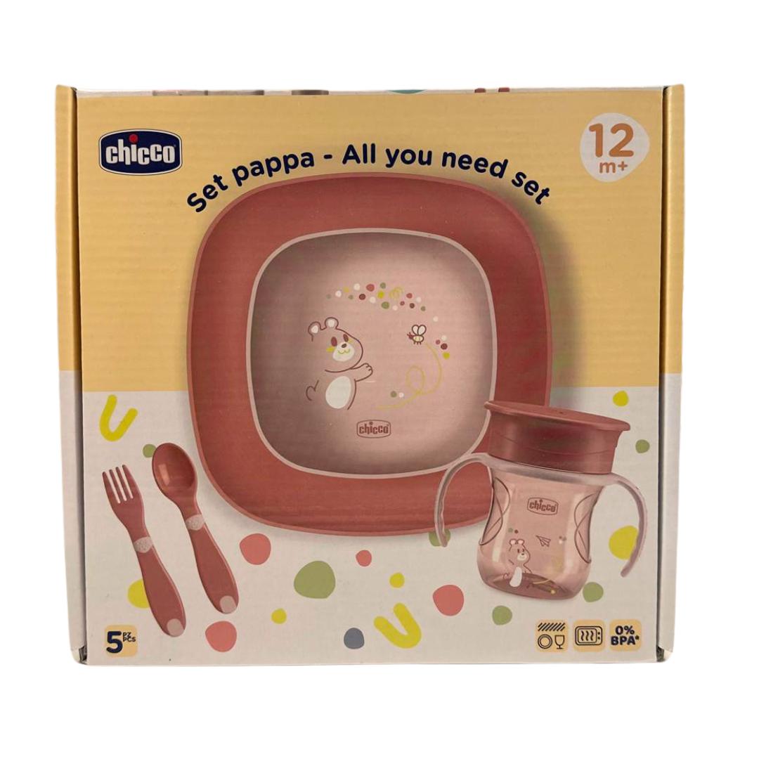 Set Pappa Chicco 12m+  4pezzi