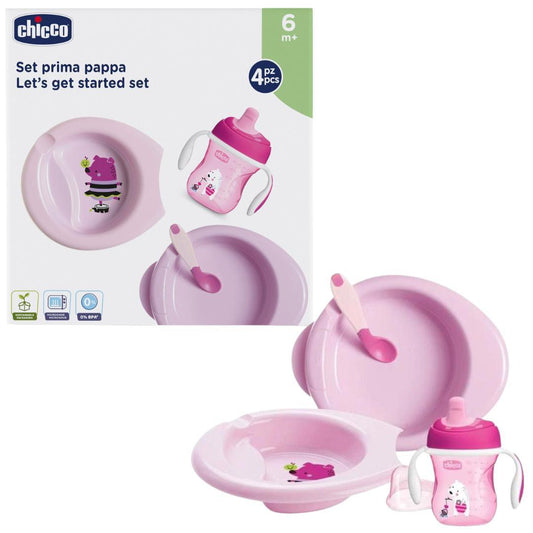 Set prima pappa Chicco 6m+ 4 pezzi - Baby Shop Store