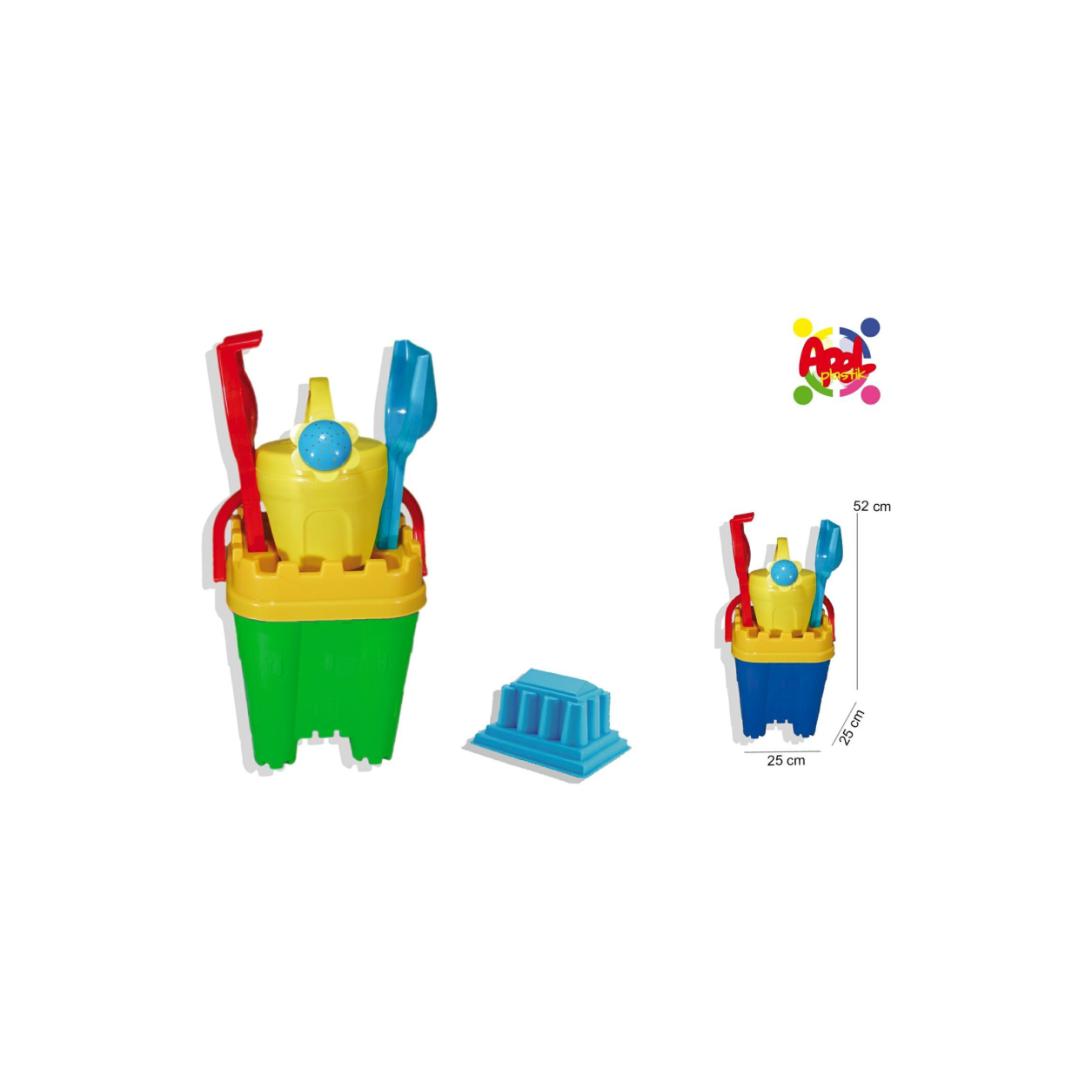 Set Mare secchiello castello con accessori