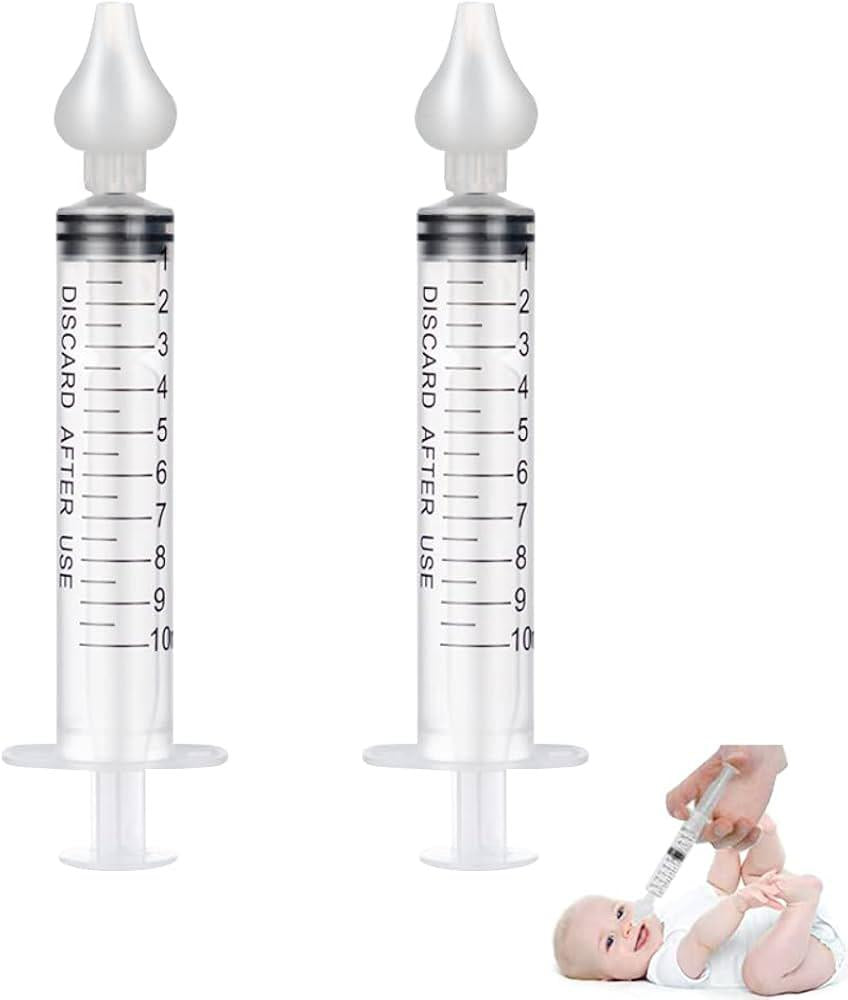 Siringa per lavaggi nasali 2x siringhe