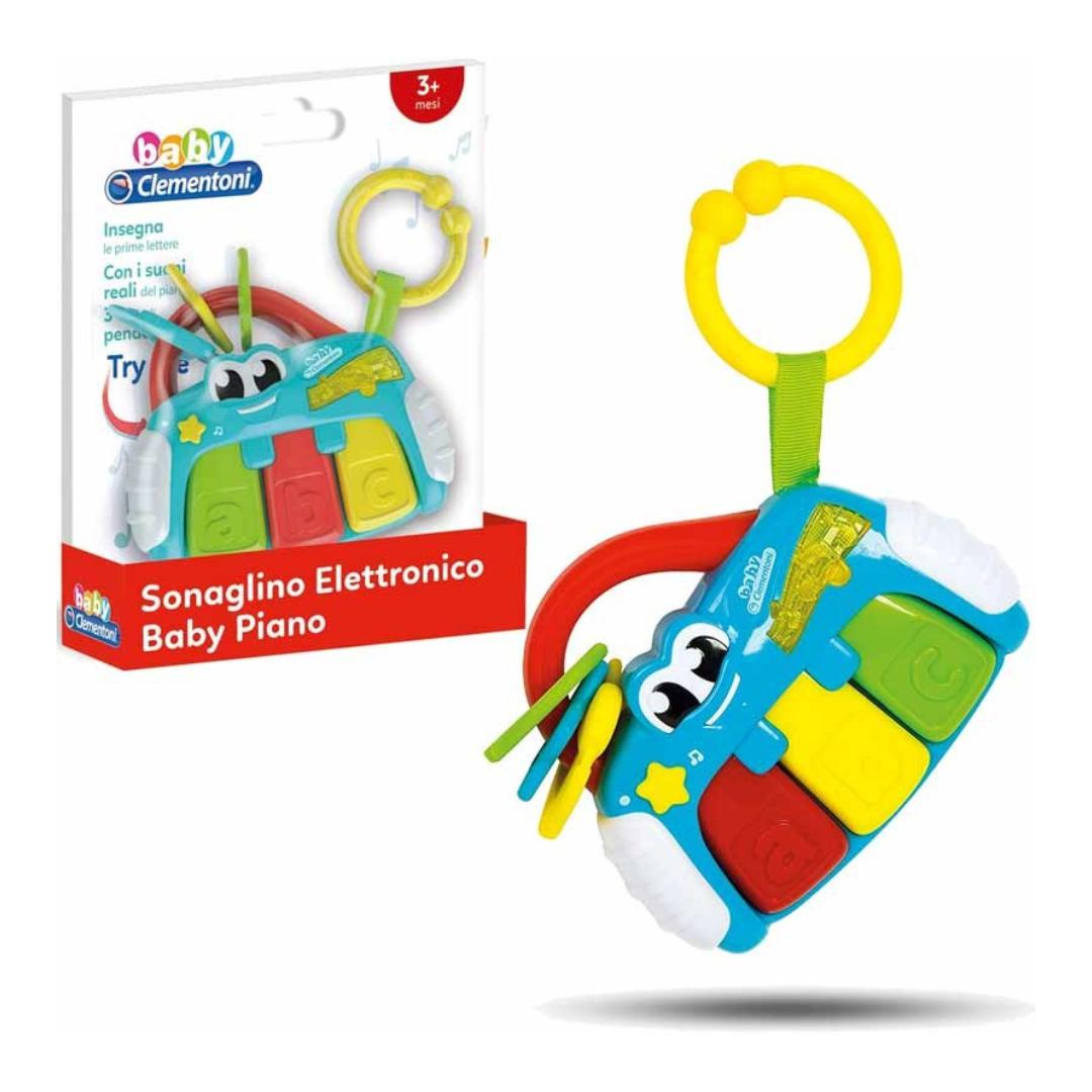 Sonaglino elettronico baby piano clementoni 3m+