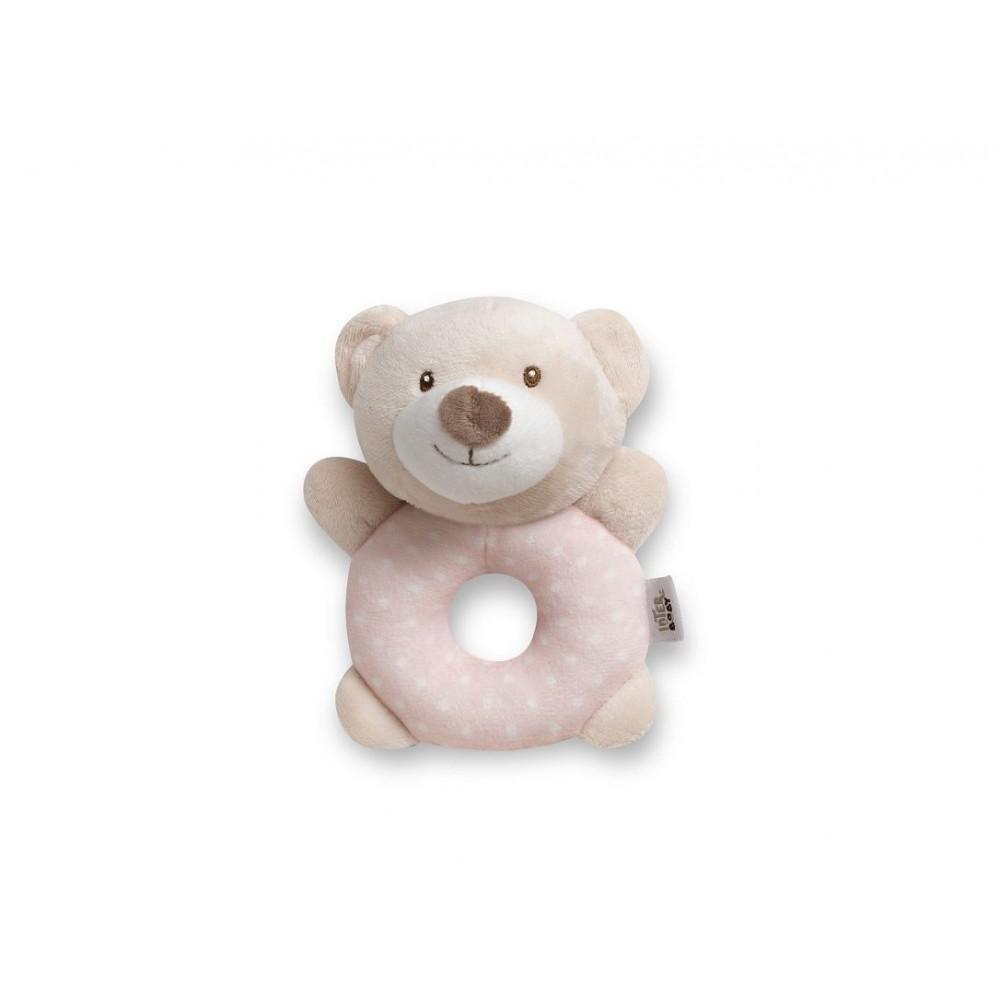 Sonaglino Orso rosa Interbaby - Baby Shop Store