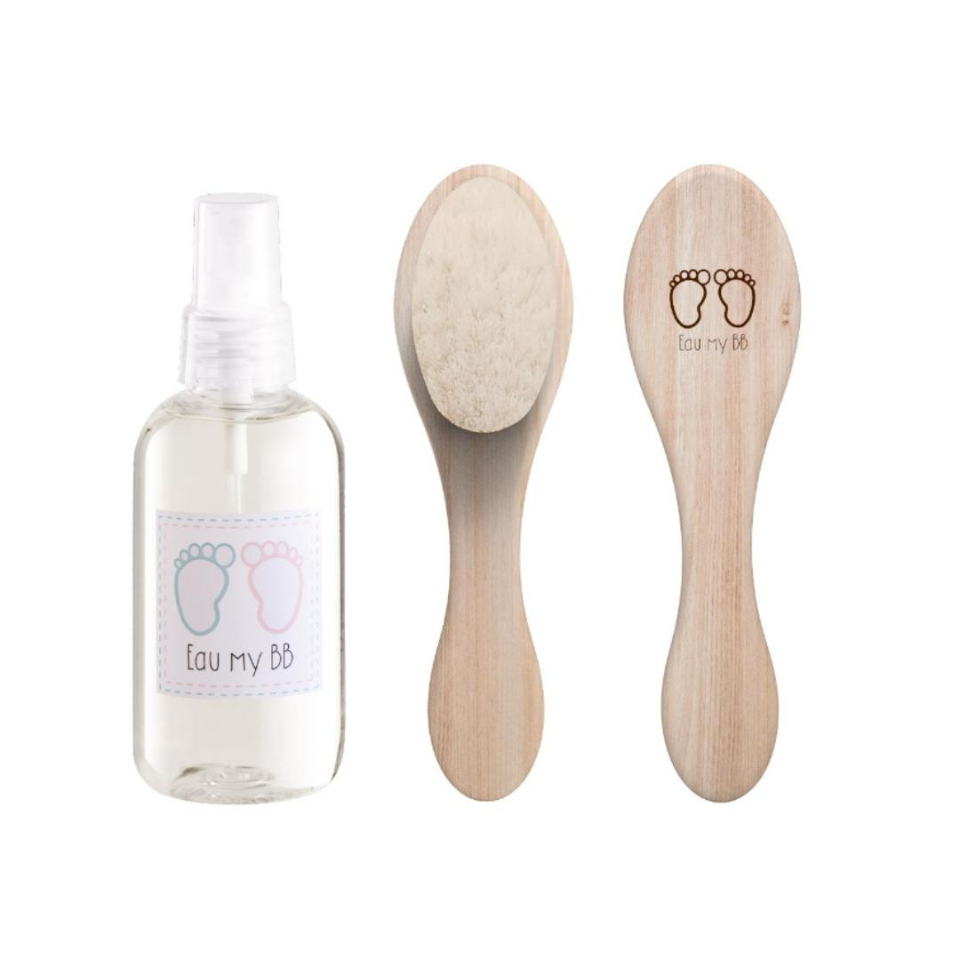 Set spazzola e colonia 150ml eau my bb