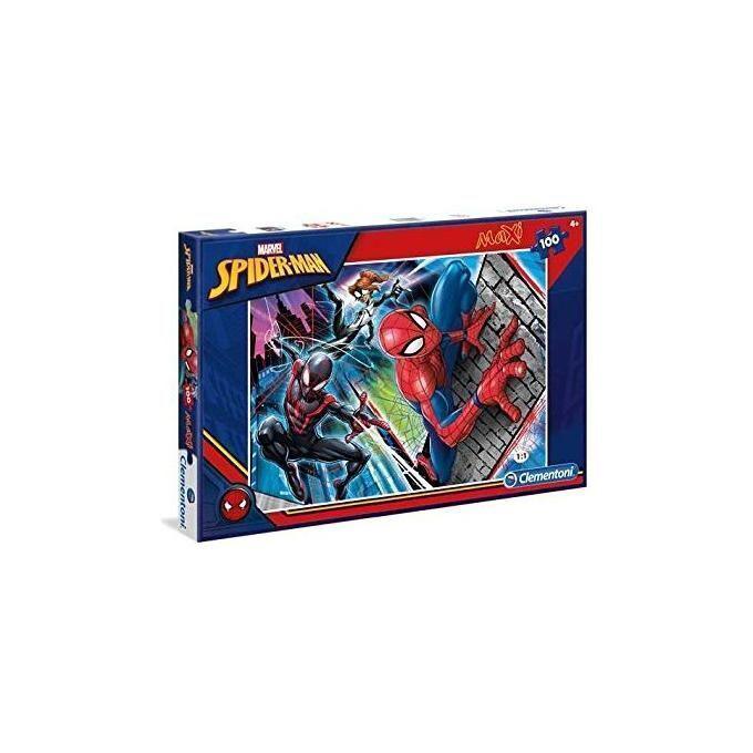 Puzzle Spiderman 100 pezzi 62x42 1:1 - Baby Shop Store