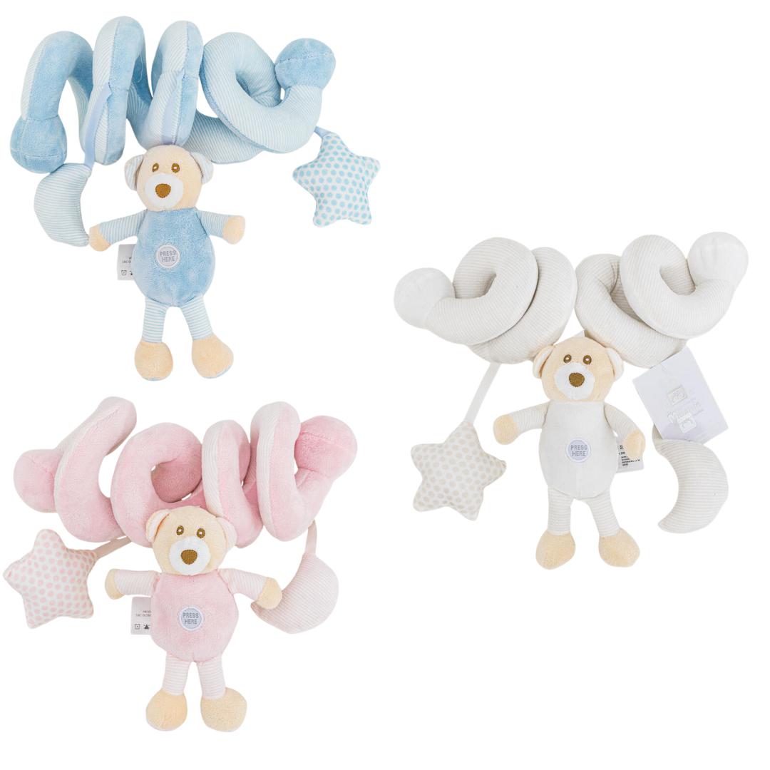 Cochecito espiral melanie con osito