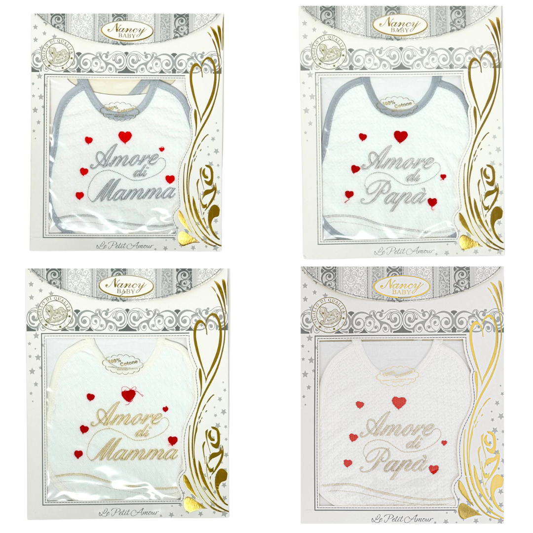 Bavetta Nancy baby Amore di Papà/Mamma