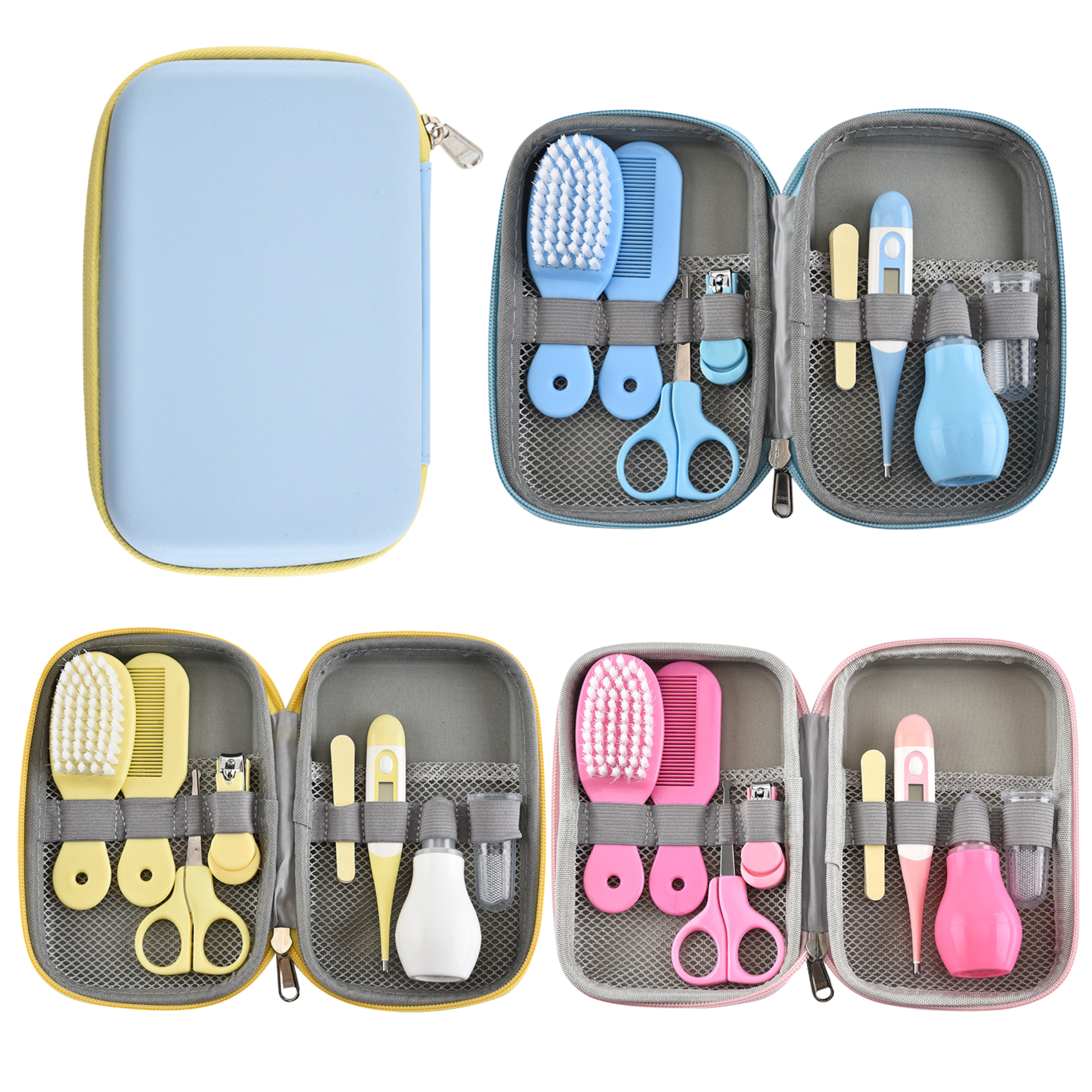 Kit Cura Neonato - Set Igiene Completo con Custodia
