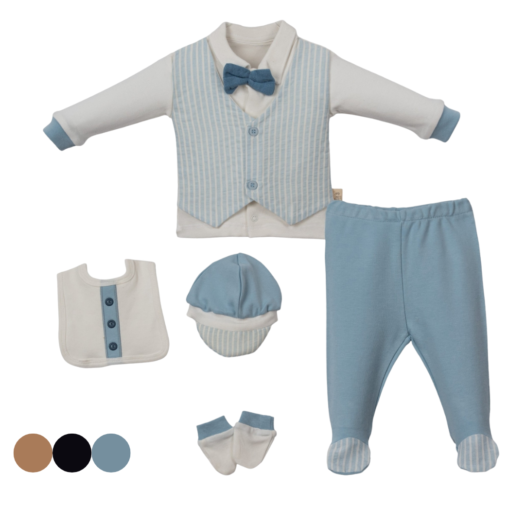 Set Abbigliamento Neonato "Piccolo Gentiluomo" 0-3 mesi