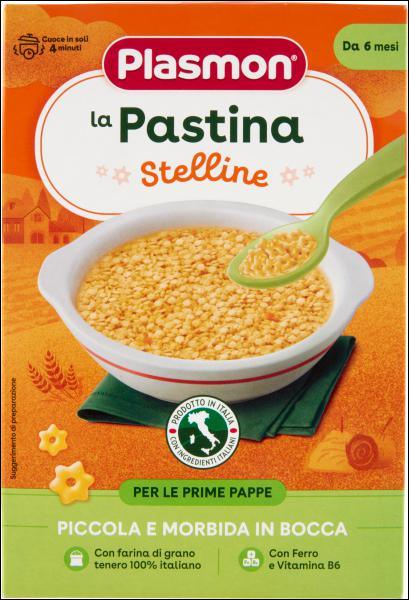 Pastina Plasmon Stelline 300gr 6m+ - Baby Shop Store