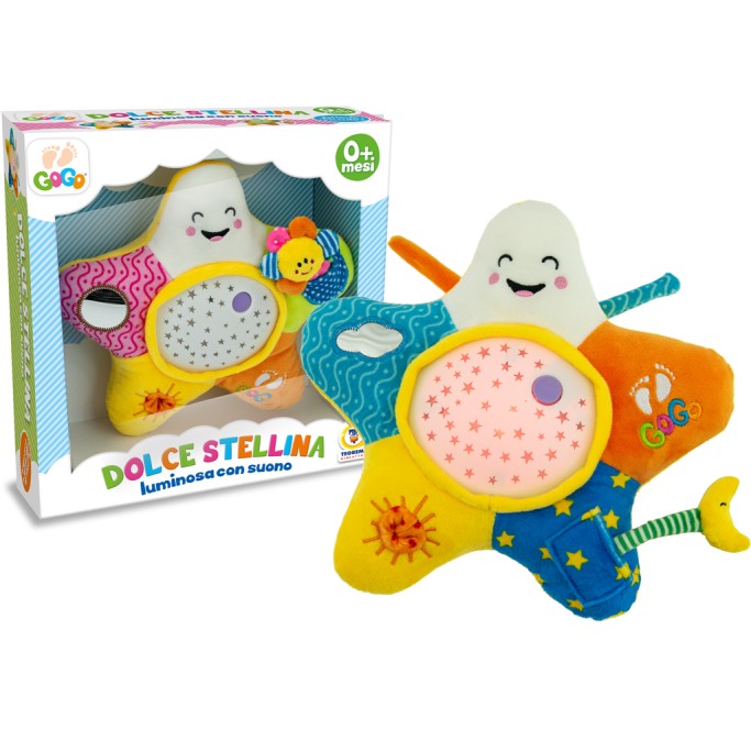 TEOREMA - Estrella con Luz y Melodía 24cm.