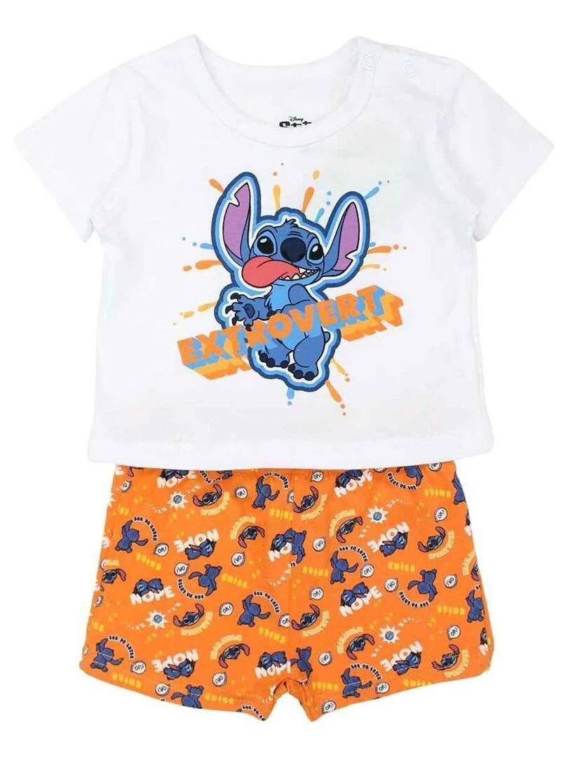 Pagliaccetto stitch 2 pz cotone - Baby Shop Store