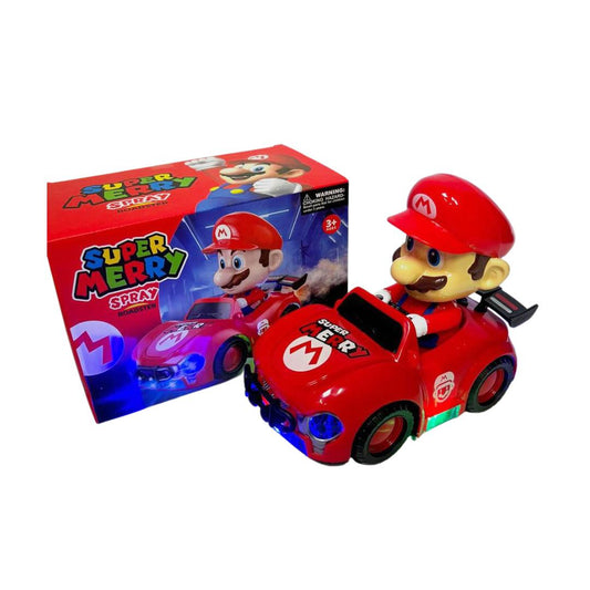 Coche de Supermario con luces y sonidos.