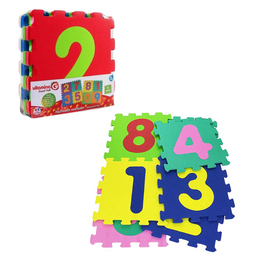 Puzzle Tappetino Vitamina G 9pezzi