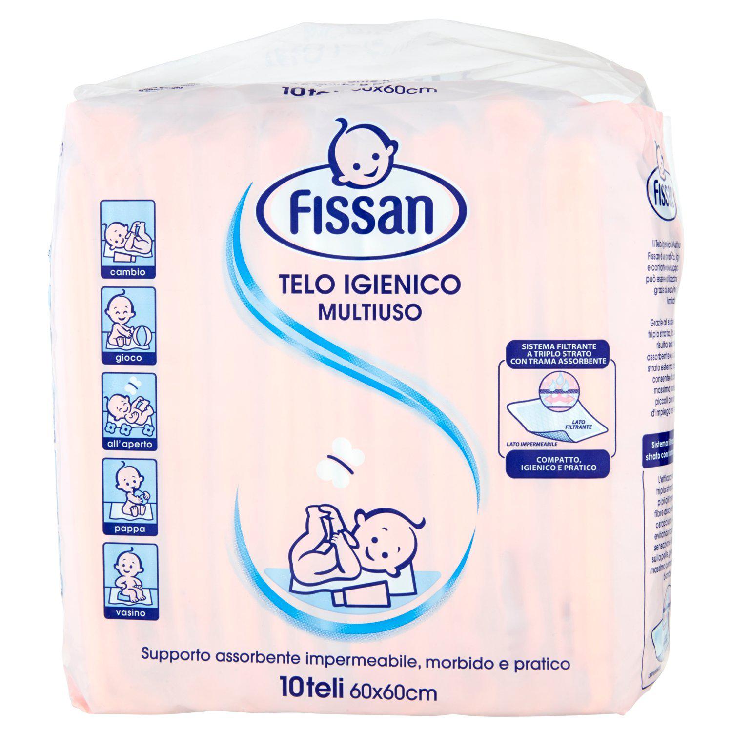 Sábana higiénica multiusos 10uds 60x60cm