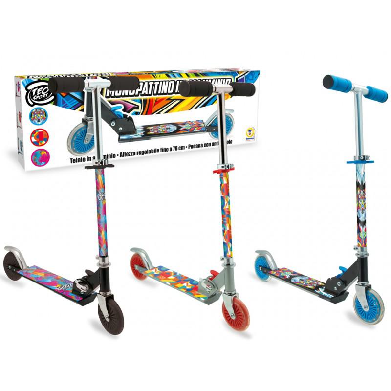 Monopattino Alluminio 5anni+ blu