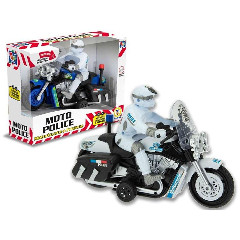 Moto Della Polizia A Frizione