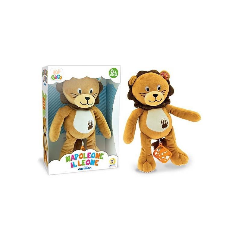Napoleone il leone- peluche carrilon GOGO - Baby Shop Store