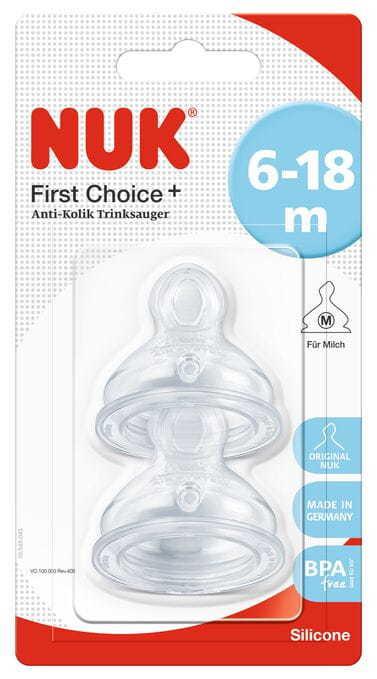 Tettarella Nuk First Choice 6-18 mesi 2 pezzi