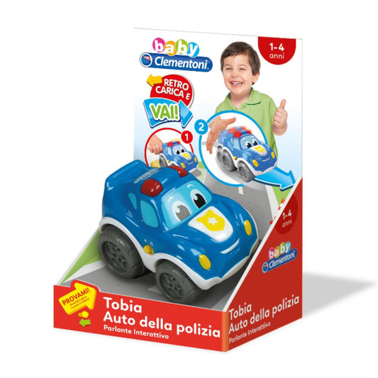 Tobia auto della polizia clementoni 1-4 anni