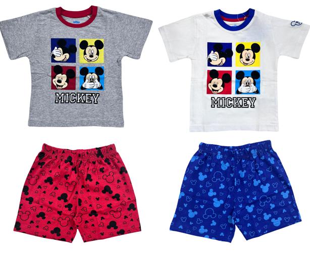 Completino Mickey Mouse 2pz Cotone