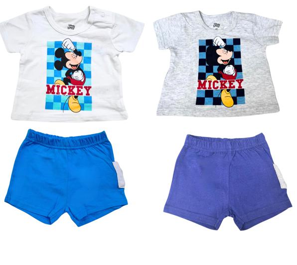 Completino 2 pz mickey mouse estivo