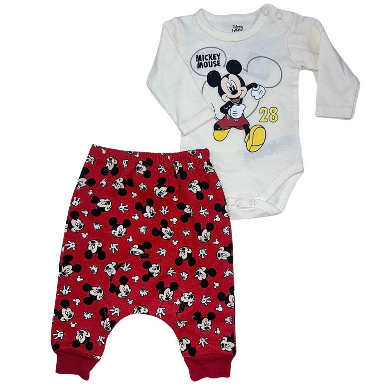 Conjunto de algodón de Mickey Mouse