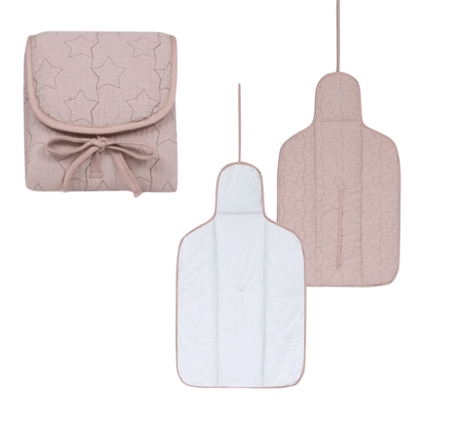 Fasciatoio in Muslin Bimba Rosa - Baby Shop Store