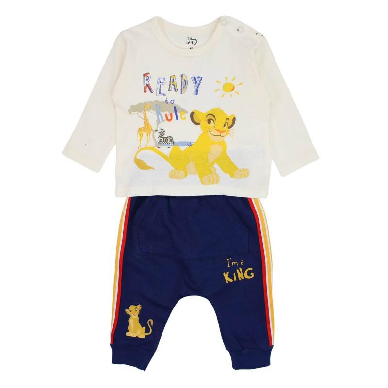 Chándal de algodón de manga larga El Rey León