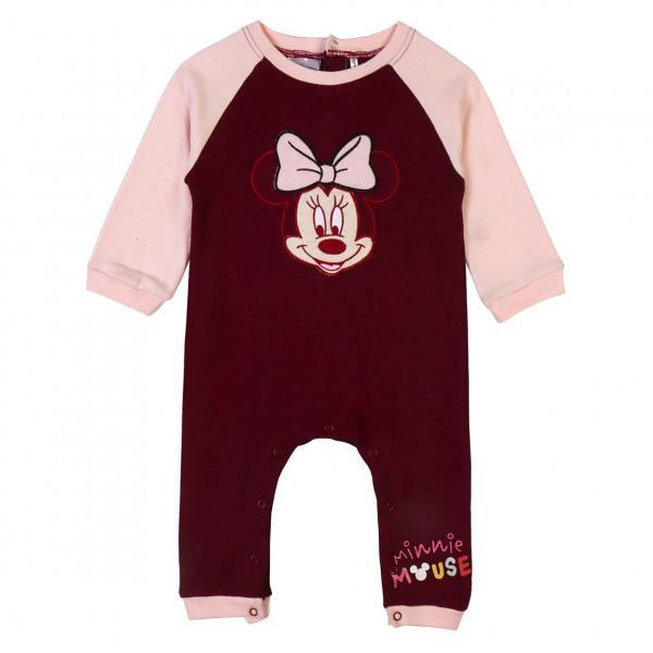 tutina caldo cotone minnie bordeaux e rosa - Baby Shop Store