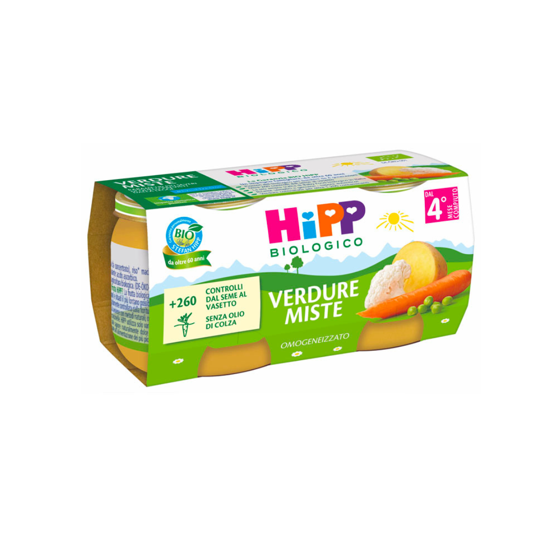 Omogeneizzato verdure miste Hipp 80grx2