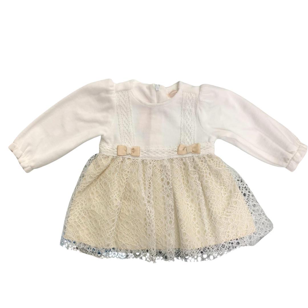 Vestitino con tulle e ciniglia bimba - Baby Shop Store