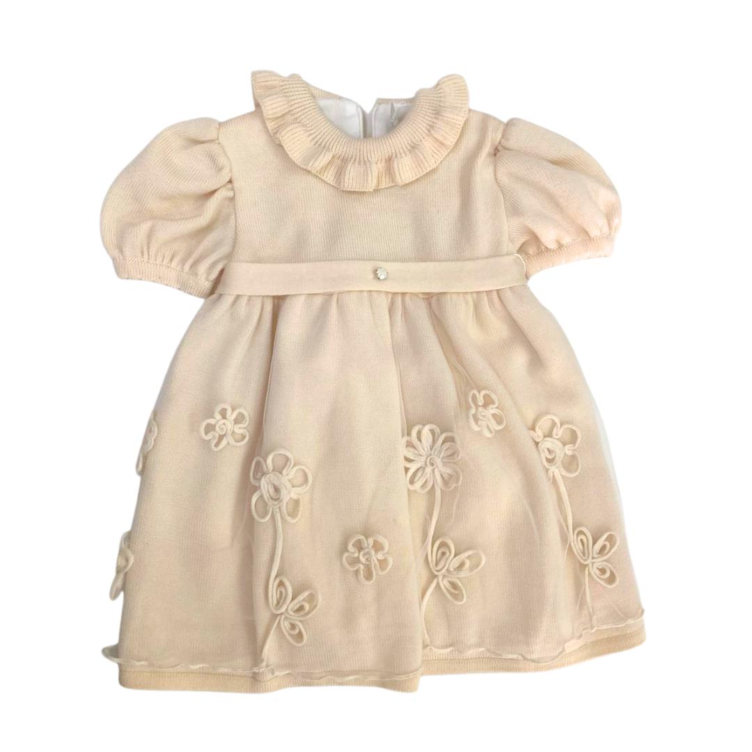 Vestitino "Simona" elegante bambina color crema