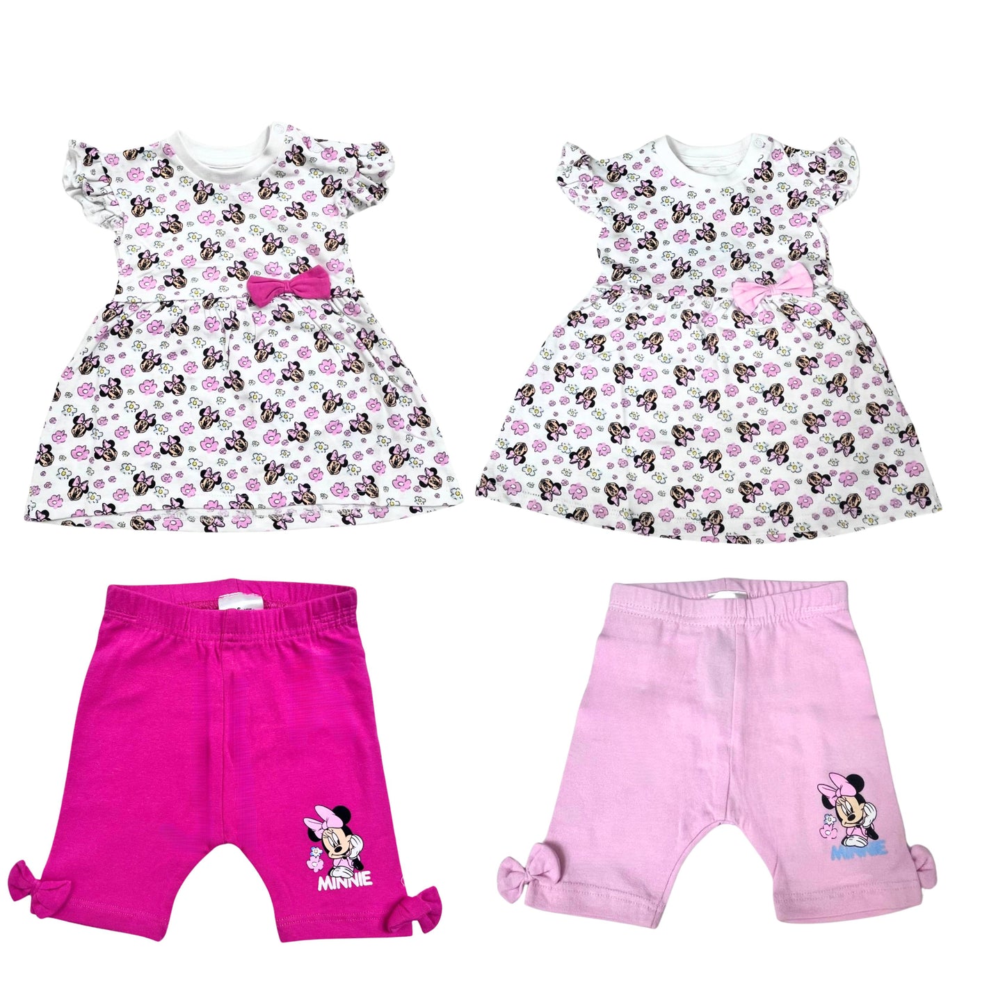 Vestitino con pantaloncini minnie