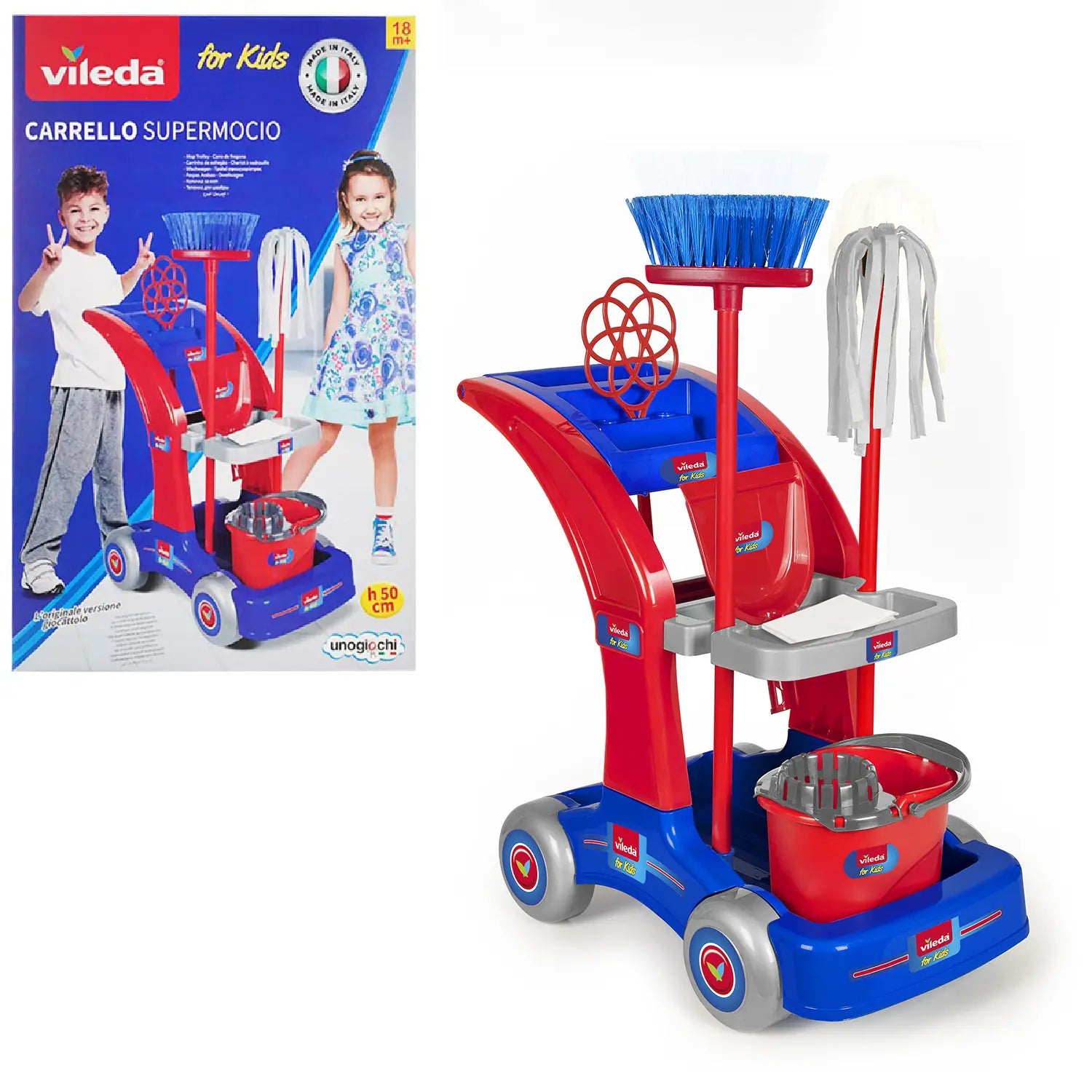 carrello set pulizie vileda