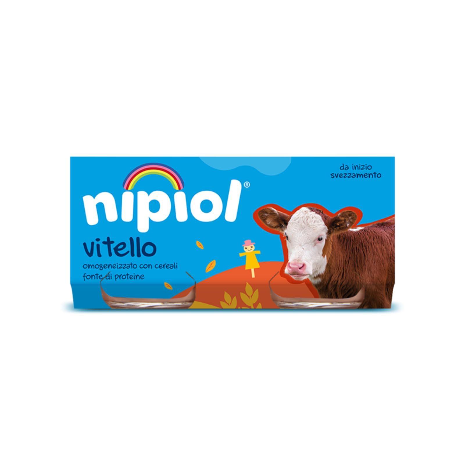 omogeneizzato Nipiol vitello 80gx4 - Baby Shop Store