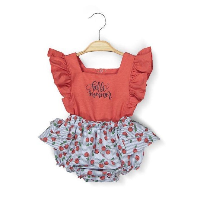 Pagliaccetto femminuccia manica corta - Baby Shop Store