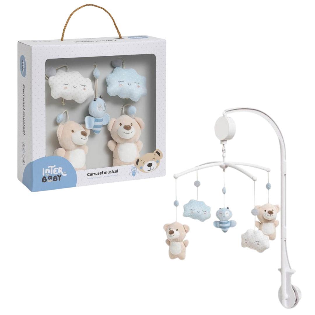 Palestrina per Culla/Next To me, Orsetto Azzurro - Baby Shop Store